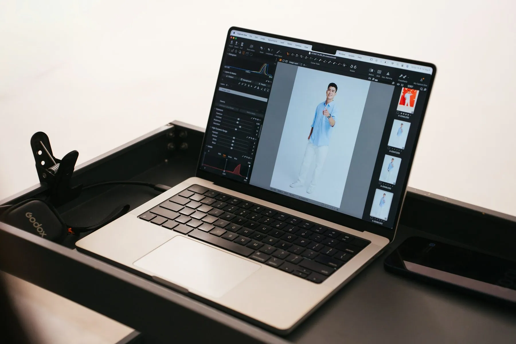Photo Editing Workflow on a Laptop..